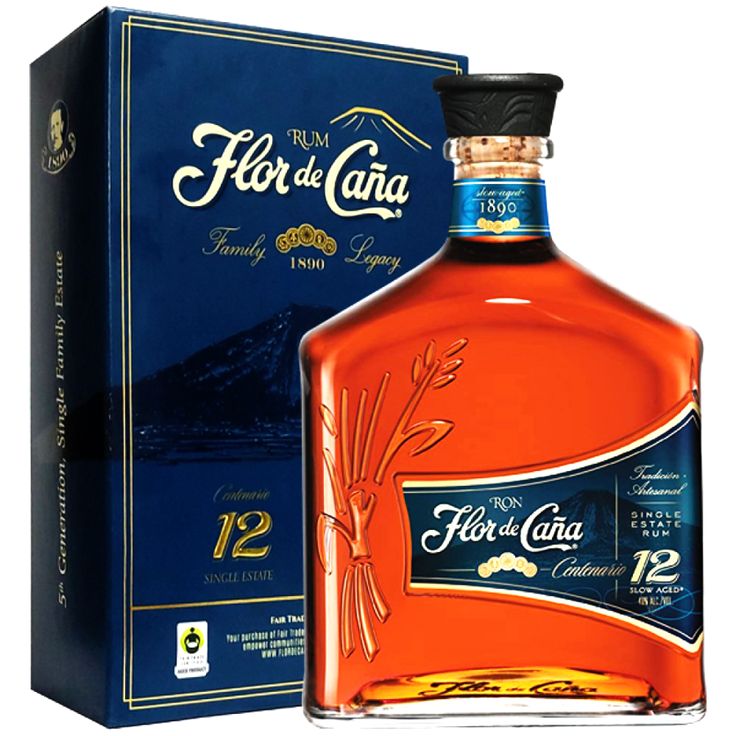 Flor de Caña 12 años 750ml